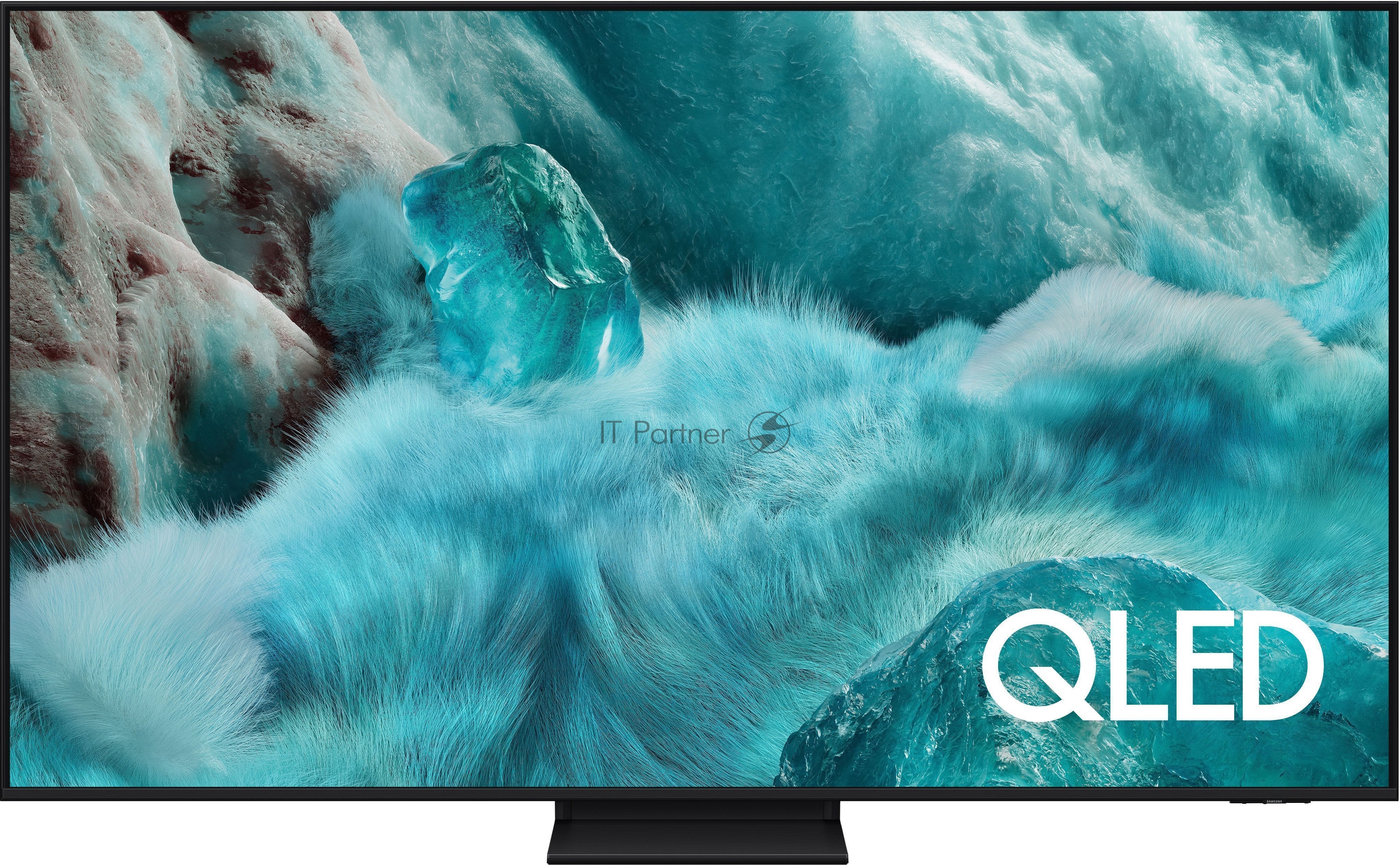 Телевизор Samsung 65" QE65Q7F5AUXRU черный QLED 4K UHD 60Hz Smart TV 1