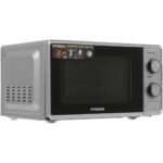 Микроволновая печь Hyundai HYM-M2042 серебристый, 20 л, 700 Вт, переключатели - поворотный механизм 9