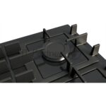Поверхность газовая Bosch PNP6B6K40 Газ, 4.5х59x52 см, закаленное стекло, 4 конфорки, газ-контроль, автоподжиг, черный 3