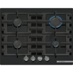 Поверхность газовая Bosch PNP6B6K40 Газ, 4.5х59x52 см, закаленное стекло, 4 конфорки, газ-контроль, автоподжиг, черный 6