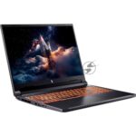 Ноутбук ACER Aspire Nitro V16 ANV16-42-R73R 16"(1920x1200 IPS (180Hz))/AMD Ryzen 7 260(3.8Ghz)/16384Mb/512PCISSDGb/noDVD/Ext:NVIDIA GeForce RTX 5070(8192Mb)/Cam/BT/WiFi/76WHr/war 1y/2.1kg/черный/NoOS 8