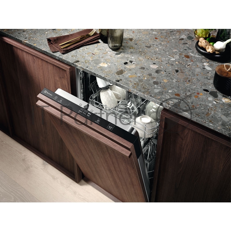 Встраиваемая посудомоечная машина Electrolux KEAD2100L, черный, 44.6 см, 9 компл., 47 дБ, класс A+