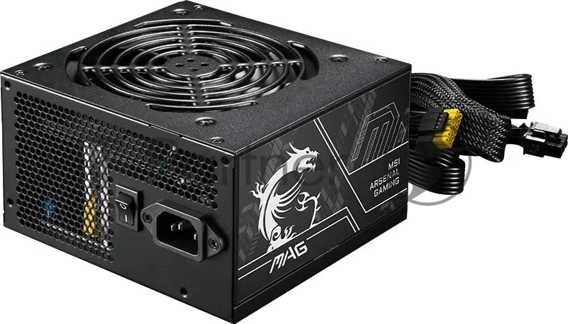 Блок питания MSI ATX 750W MAG A750BN PCIE5 II 80+ bronze (20+4pin) APFC 120mm fan 3xSATA RTL