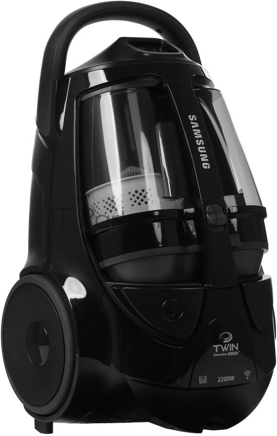 Пылесос Samsung VCC8874H35/XEV черный, 430/2200 Вт, уборка сухая, пылесборник контейнер 2 л 1