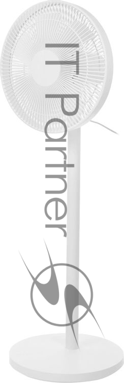 Вентилятор Xiaomi Mi Smart Standing Fan 2 Lite белый, напольный, 15 Вт, 100 скоростей, 35.5 см