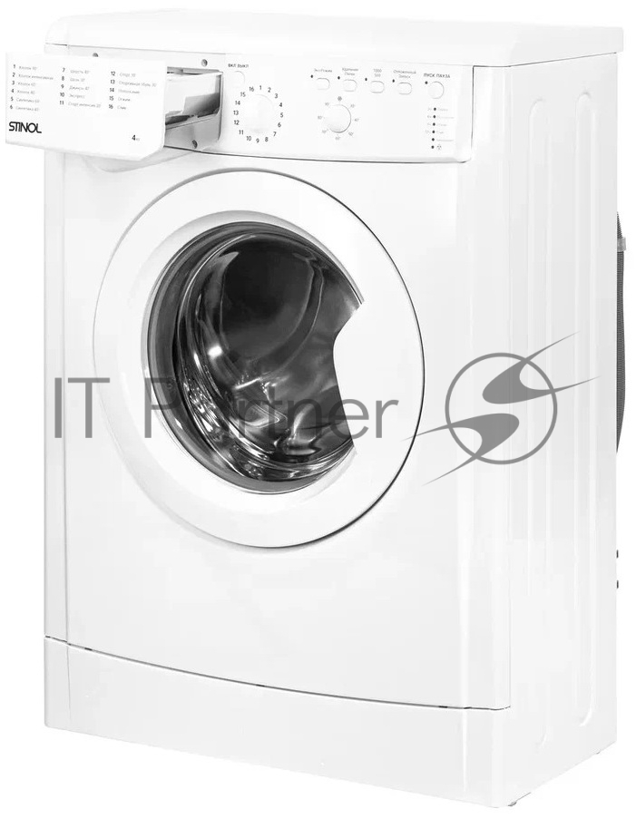 Стиральная машина Stinol WSTU 410 B белый, загрузка фронтальная 4 кг, 1000 об/мин, класс A 2