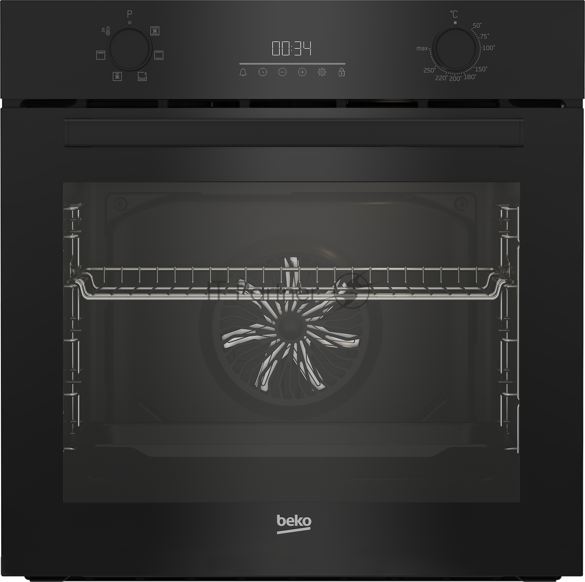 Духовой шкаф электрический Beko BBIE17300B черный